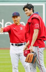侍ジャパンで大谷翔平3番、吉田正尚4番とクリーンナップを担った2人は大リーグでも活躍中。好勝負を繰り広げてくれそう　写真/共同通信社