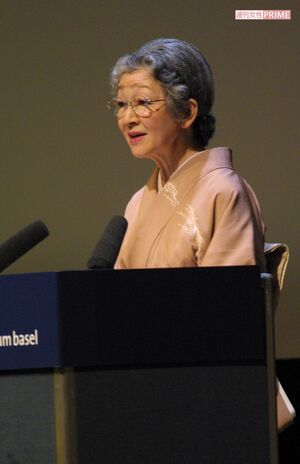 '02年9月、スイスでのIBBY創立50周年記念大会では現地で講演を