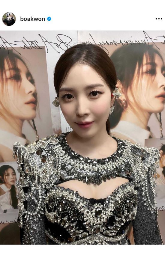 激変が話題となったBoA(本人インスタグラムより)