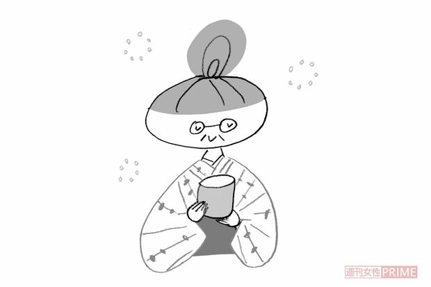 バテない身体をつくるお茶　イラスト／やのひろこ　