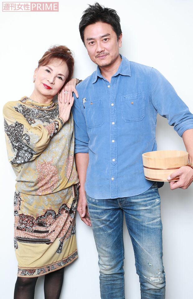 カルーセル麻紀と原田龍二