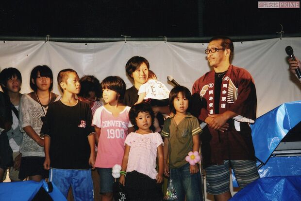 奄美大島にて。美奈子さんと結婚していたころ