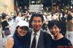 上京当初、心配した両親が福岡からみどりさんに会いに来た