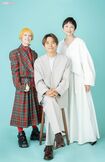 『すみっコぐらし』映画第4弾、ナレーションの井ノ原快彦と本上まなみ、主題歌『君の傘』を歌う木村カエラ(撮影/齋藤周造)