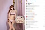 大胆ショットを披露する三上悠亜（本人のインスタグラムより）