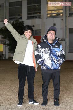 とろサーモン（左）村田秀亮、（右）久保田かずのぶ　撮影／吉岡竜紀