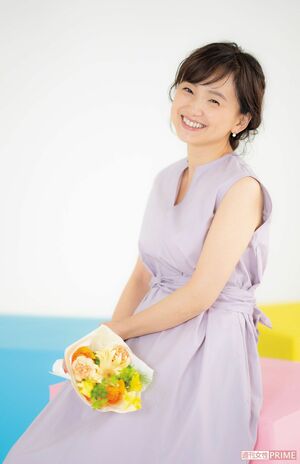 永作博美　　撮影／佐藤靖彦