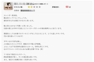 『ザギン』セラピストの口コミ情報 2/3