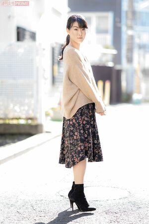 福田麻由子　撮影／佐藤靖彦