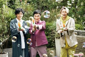 稲垣吾郎、草なぎ剛、香取慎吾　撮影／廣瀬靖士