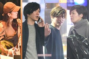 楽しかった打ち上げで起こった“悲劇”とは？　(写真左から)岡田結実、田辺誠一、城田優、青木さやか