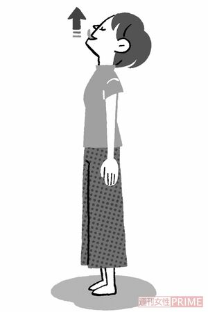 「舌出し」体操 イラスト/ふるやますみ