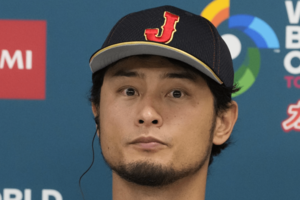 ダルビッシュ有は196センチの高身長で、ʼ24年に日本人投手初となるメジャー通算2000奪三振を達成した