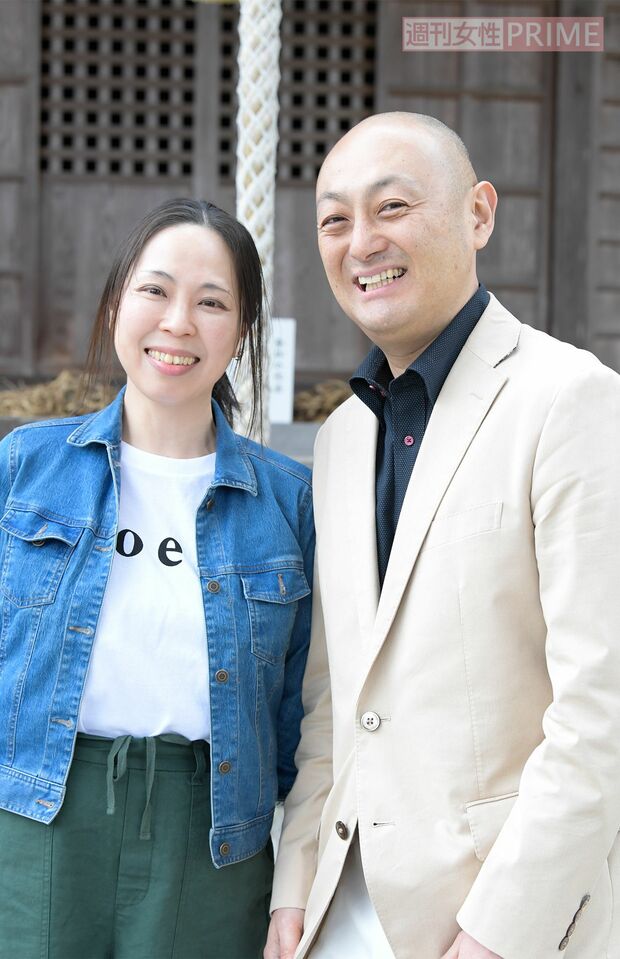 小野寺S一貴（カズ）さん・和香子（ワカ）さん夫妻　撮影／山田智絵