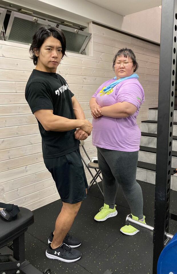 安藤なつ、トレーニング後の汗だくな姿（クリスタルジム公式Twitterより）