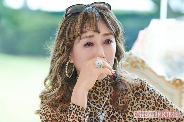 途中、声を震わせながらも話してくれた　撮影／山田智絵