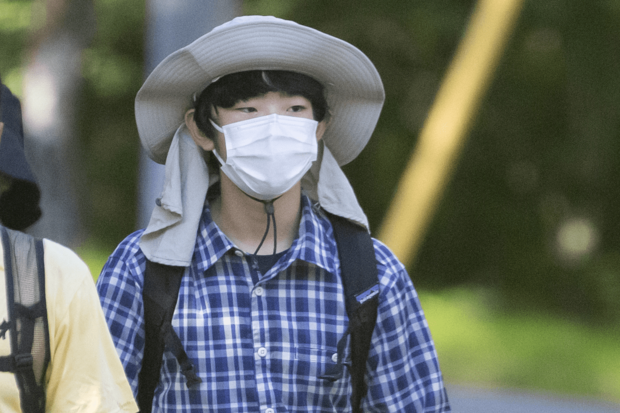 学校の宿泊行事に参加された高校1年次の悠仁さま。青春を謳歌中（'22年7月）