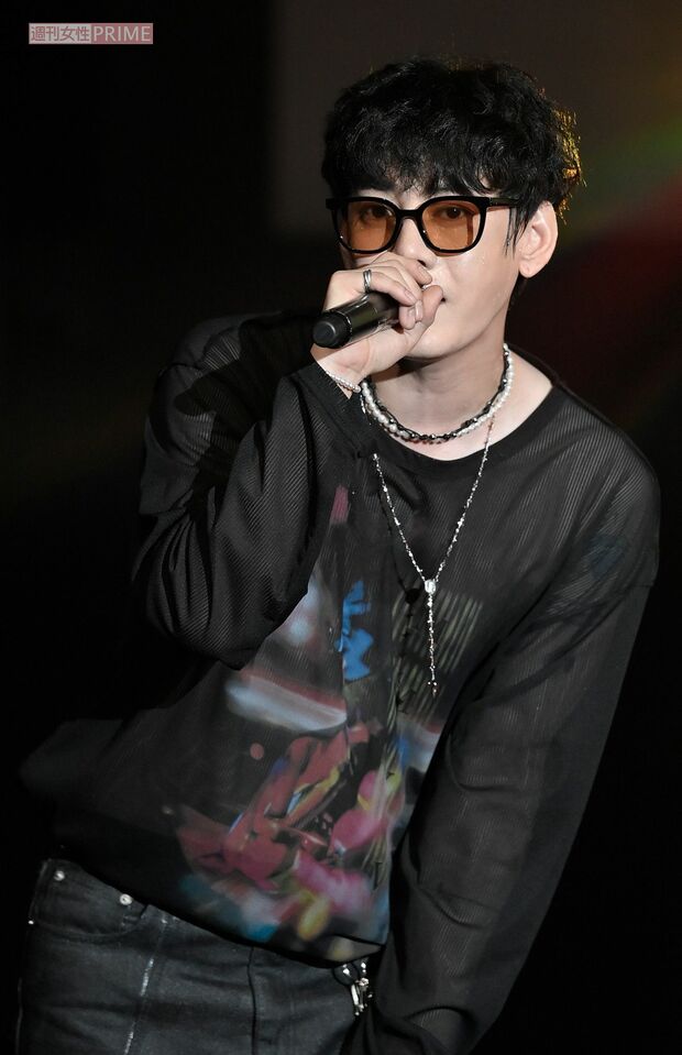 7月25日に行われたMYNAMEのライブのもよう。完璧なステージングに満員の会場が沸いた 撮影/渡邉智裕