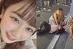 歌舞伎町のホスト殺人未遂事件で被害男性の救護にあたった銀河さんと悲惨な事件現場(銀河さんのXより)