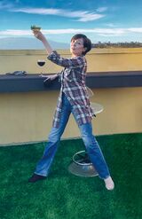 屋上雨漏り工事が終了し、スタンディングバーが完成！