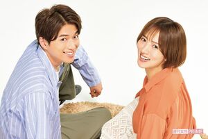 白洲迅（左）、夏菜（右）　撮影／伊藤和幸