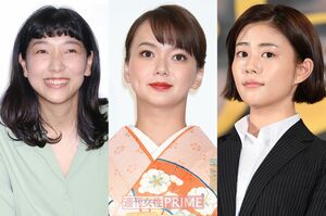 (左から)安藤サクラ、多部未華子、高畑充希