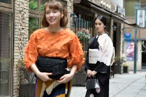 銀座に舞い戻ってきた波子の目的は、元子を追い落とすこと　(c)テレビ朝日