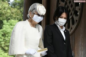 10月28日に『明治神宮鎮座百年祭』のため、参拝された美智子さま。上皇さまや両陛下、秋篠宮ご夫妻もご訪問