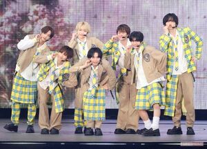 なにわ男子　撮影／齋藤周造