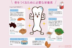 骨をつくるために必要な栄養素