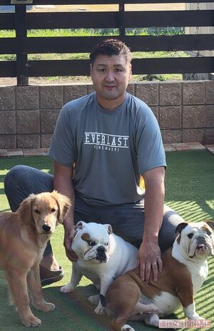 地元岡山に庭付き一戸建てを購入して犬のブリーディングを始めた