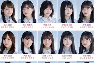 乃木坂46のプロフィール写真（※乃木坂46公式ホームページから引用）