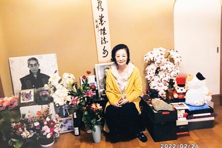 自宅には夫に関する思い出のものがたくさん残っている