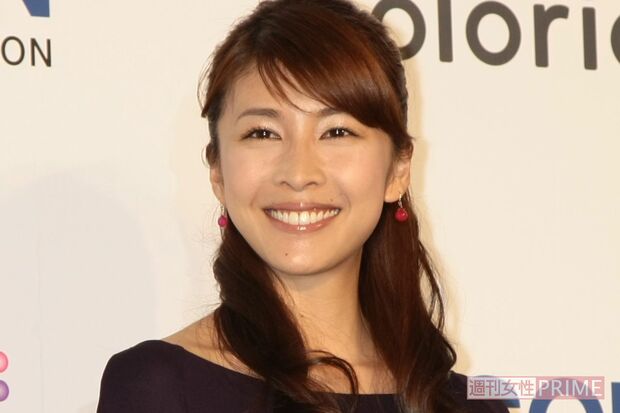 EPSON新CM発表会での竹内結子さん