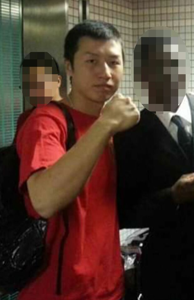 ボクサー時代の嶋津被告（SNSより）