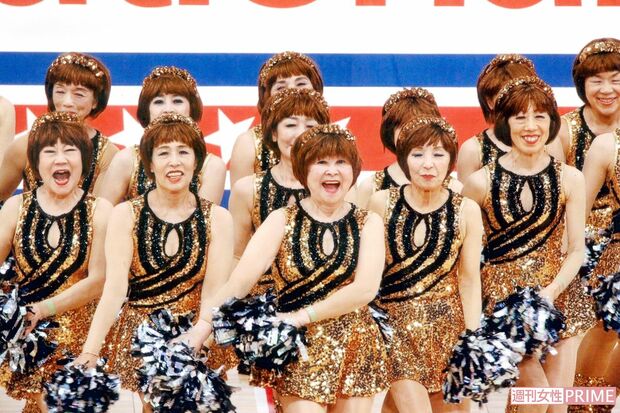 平均年齢70歳、日本で滝野さんが立ち上げたチーム『ジャパンポンポン』