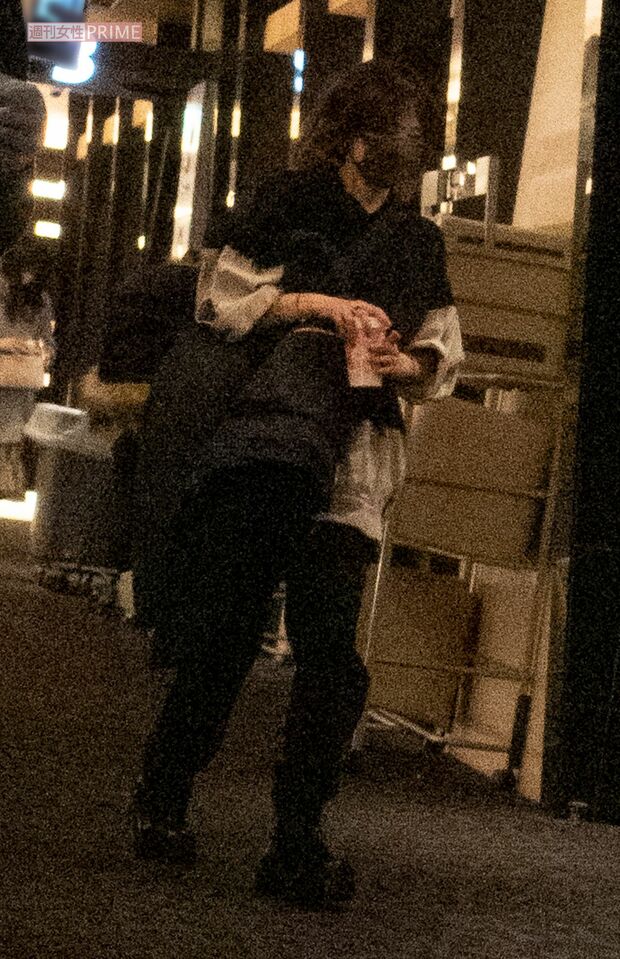 2022年3月初旬、男性と映画デートを楽しんだYOU