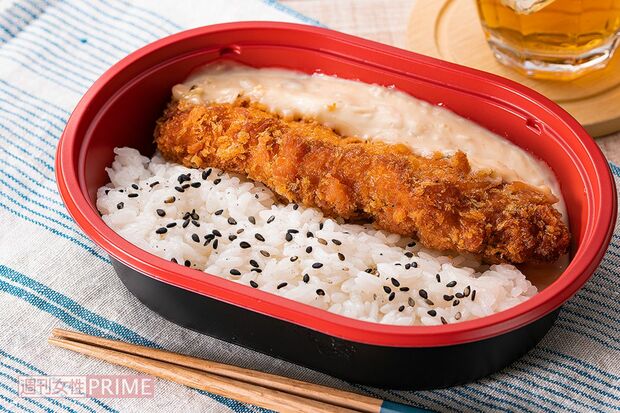 だけ弁当第4弾・白身フライ弁当。タルタル量が尊い。秋にはぜひ復活してほしい