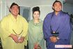 宮沢りえを挟む若乃花、貴乃花