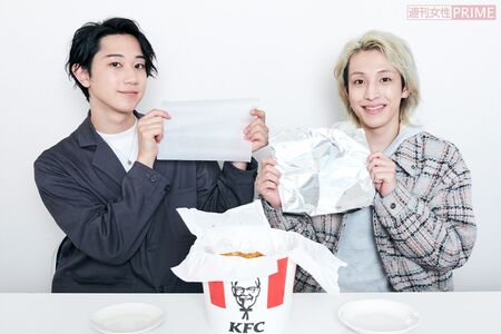 「フライドチキン」食べ方2:テイクアウトならキッチンの常備品で 撮影/山田智絵