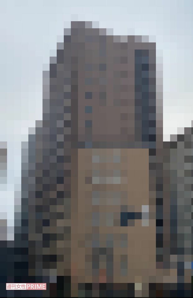 津崎佳子容疑者は都心部のマンションで暮らす（画像は編集部で加工）