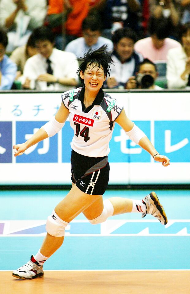 大山加奈の現役時代（大山加奈公式インスタグラムより）