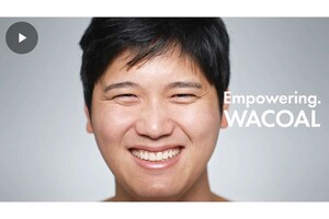 普段見ることの少ない大谷の“素の笑顔”が見られるワコールの新キャンペーン（公式サイトより）