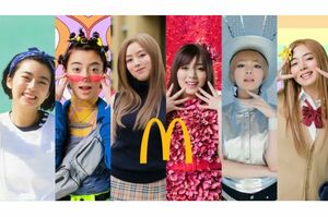 左から、広末涼子、篠原ともえ、安室奈美恵、松浦亜弥、浜崎あゆみ、コギャル、らしい。松浦亜弥は世代が違う気がするが……