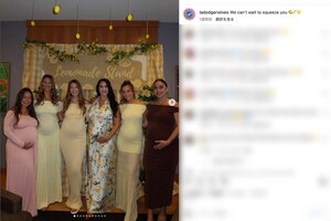 妊娠中の選手の妻や子どもの写真を多く投稿しているドジャース夫人会(インスタグラムより)