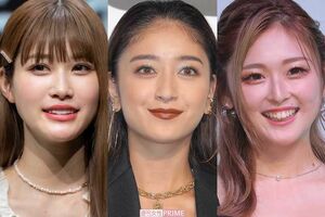 左から“めるる”こと生見愛瑠、“みちょぱ”こと池田美優、“ゆうちゃみ”こと古川優奈