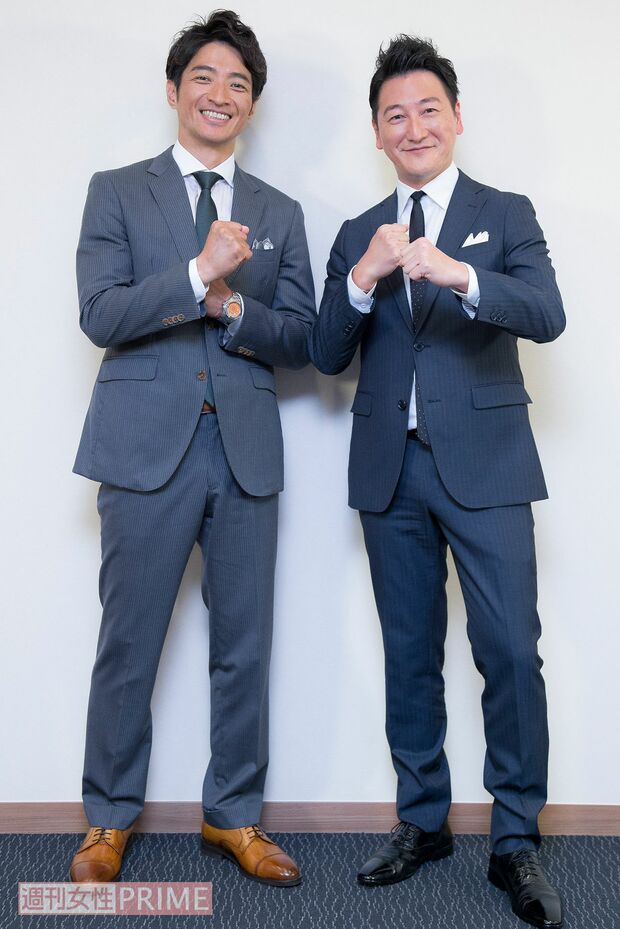 有馬隼人さん（左）と堀潤さん