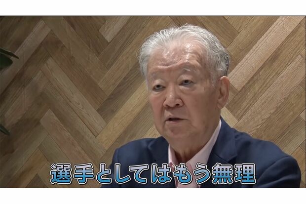 ユーチューブでカズに苦言を呈した（セルジオ越後公式チャンネルより）