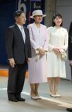 4月21日、天皇ご一家はおそろいで「第41回世界獣医師会大会」に出席された