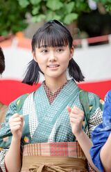 『あんぱん』のぶの妹で三女の朝田メイコ役　原菜乃華